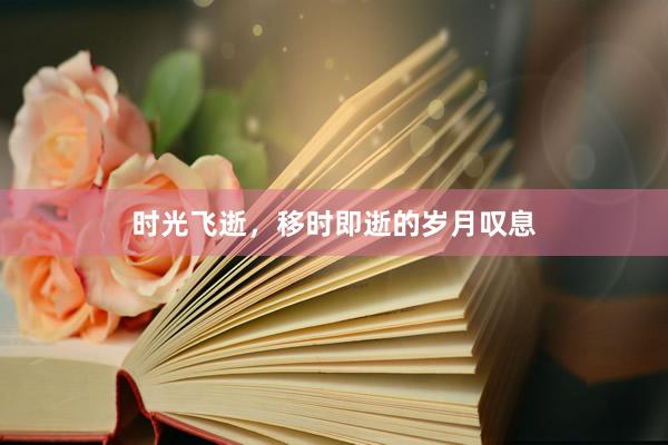 时光飞逝，移时即逝的岁月叹息
